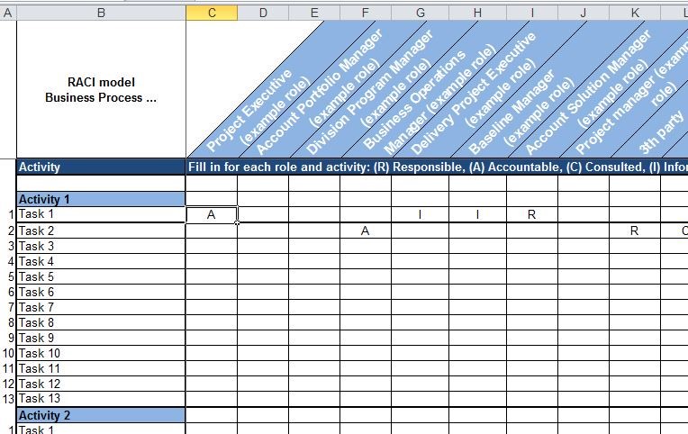 RACI Matrix